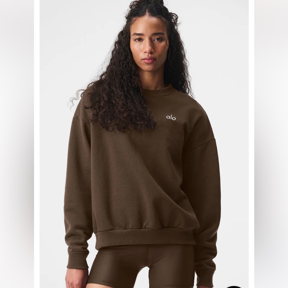 ALO Accolade Crew Neck Pullover